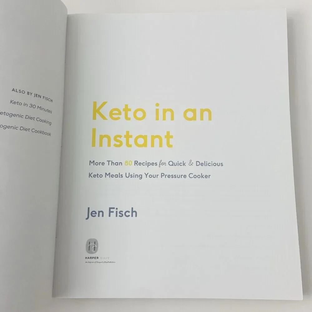Keto in an Instant By Jen Fisch